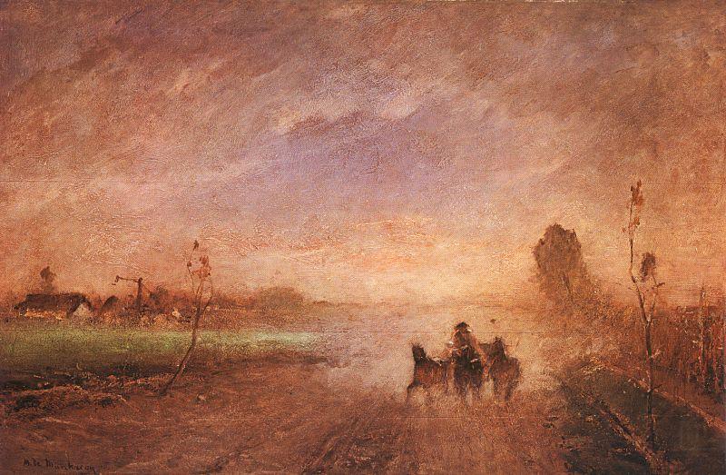 Dusty Road I, Mihaly Munkacsy